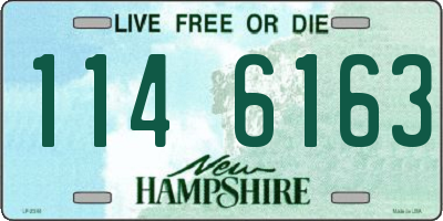 NH license plate 1146163