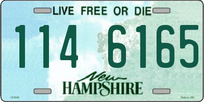 NH license plate 1146165