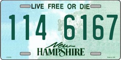 NH license plate 1146167