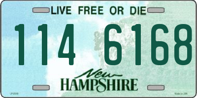 NH license plate 1146168
