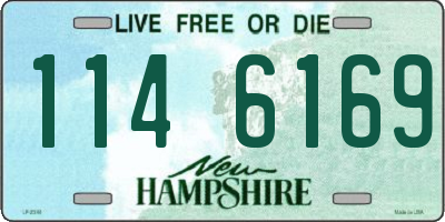 NH license plate 1146169