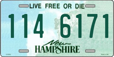 NH license plate 1146171