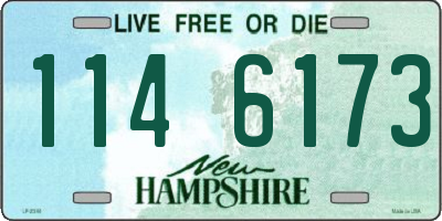 NH license plate 1146173