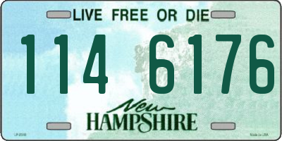 NH license plate 1146176