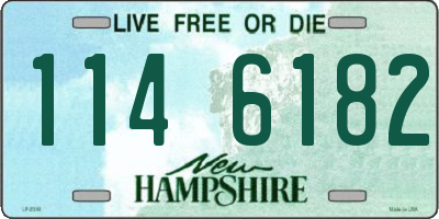 NH license plate 1146182