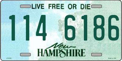 NH license plate 1146186