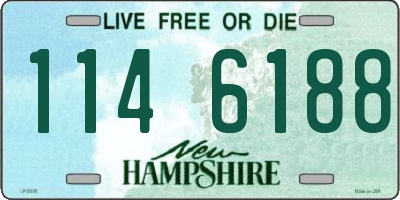 NH license plate 1146188