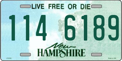 NH license plate 1146189