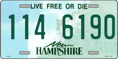 NH license plate 1146190