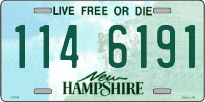 NH license plate 1146191