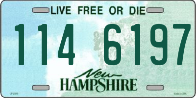 NH license plate 1146197