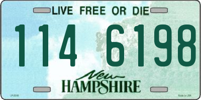 NH license plate 1146198