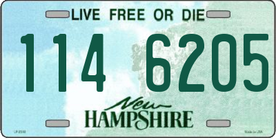 NH license plate 1146205