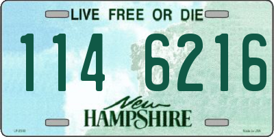 NH license plate 1146216