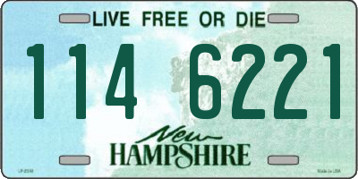 NH license plate 1146221