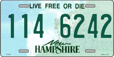 NH license plate 1146242