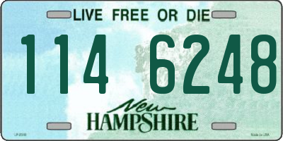 NH license plate 1146248