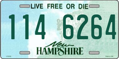 NH license plate 1146264