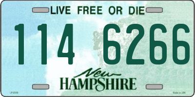 NH license plate 1146266