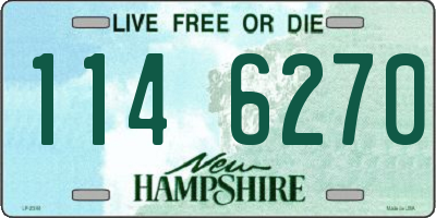 NH license plate 1146270