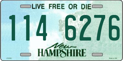 NH license plate 1146276