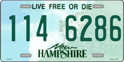 NH license plate 1146286