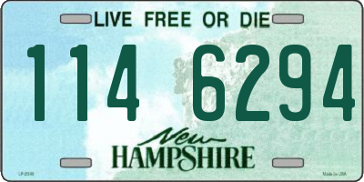 NH license plate 1146294