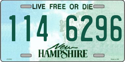 NH license plate 1146296