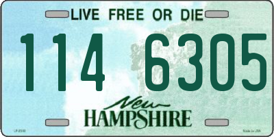 NH license plate 1146305