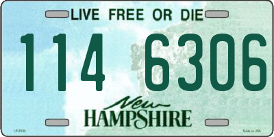 NH license plate 1146306