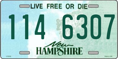 NH license plate 1146307