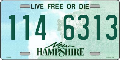 NH license plate 1146313