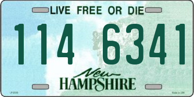 NH license plate 1146341