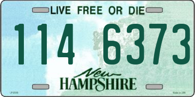 NH license plate 1146373