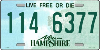 NH license plate 1146377