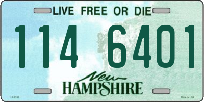 NH license plate 1146401