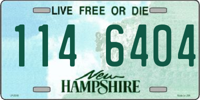 NH license plate 1146404