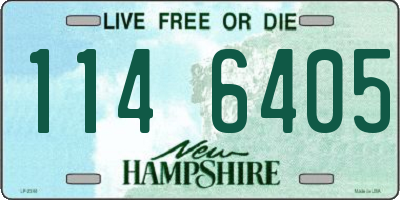 NH license plate 1146405