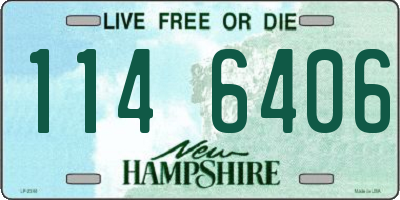 NH license plate 1146406