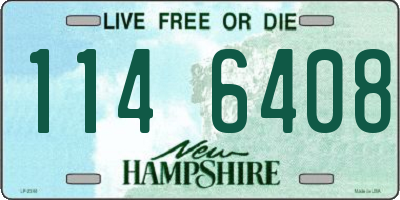 NH license plate 1146408