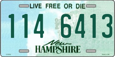 NH license plate 1146413