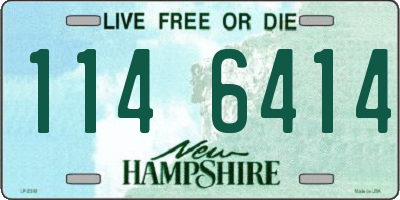 NH license plate 1146414