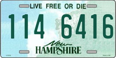NH license plate 1146416