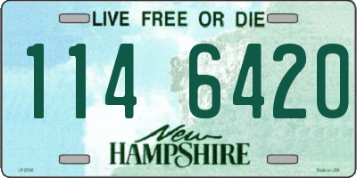 NH license plate 1146420