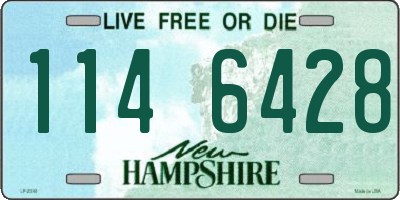 NH license plate 1146428