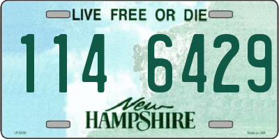 NH license plate 1146429