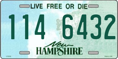 NH license plate 1146432