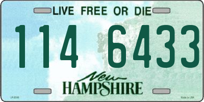 NH license plate 1146433