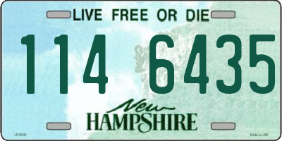NH license plate 1146435