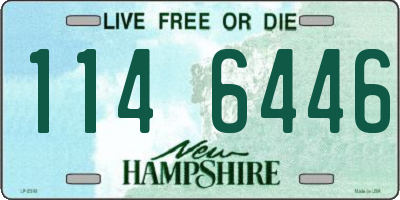 NH license plate 1146446